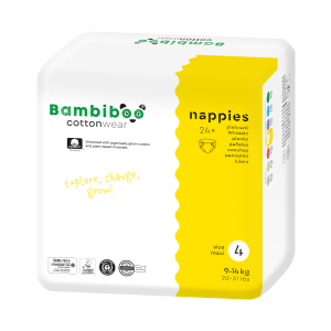 Pannolino ecologico Muumi Baby taglia 2 peso 3/6 KG newborn confezione