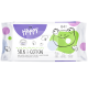 Salviette Sensitive Seta e Cotone 64 pz Happy