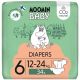 Pannolini Taglia 6 XLarge 12/24 Kg Moomin Baby