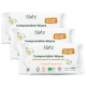 Salviette Compostabili Senza Profumo Naty