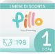 Pannolini Taglia 1 Newborn 2/5 Kg Pillo Baby