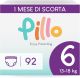 Pannolini Mutandina Taglia 6 XL 13/18 Kg Pillo Baby