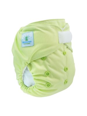 Pannolino Lavabile in Bambù AIO verde Blumchen