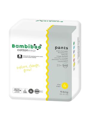 pannolini mutandina bambiboo tg 4 9/14 kg