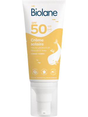 crema solare spf 50+ biolane