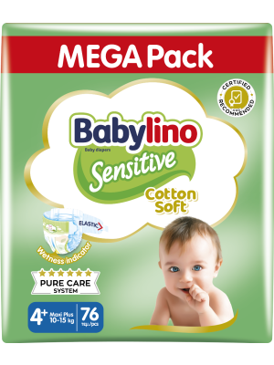 pannolini Babylino Cotton Soft maxi plus 10/15 kg
