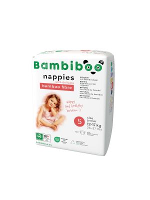 Pannolini In Bambù Taglia 5 Junior 12/17 Kg Bambiboo
