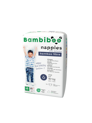 Pannolini In Bambù Taglia 6 XXL +15 Kg Bambiboo