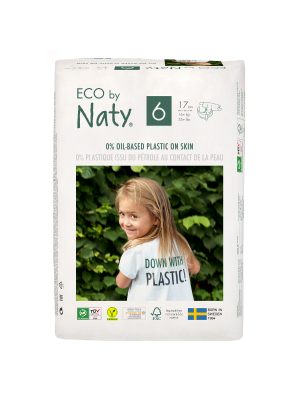 pannolino ecologico eco by naty taglia 6 +16 kg