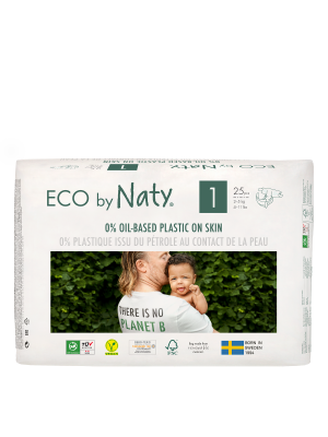 pannolino ecologico eco by naty tg 1 neonato 2/5 kg