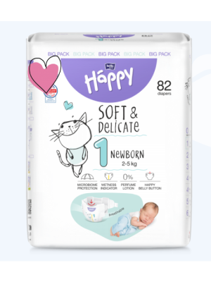 pannolini Happy taglia 1 2/5 kg newborn