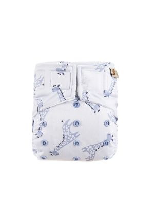 Pannolino Lavabile AIO Giraffa Blu Happy Bear