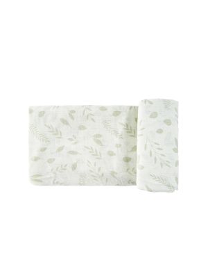 Mussola Swaddle Cotone Biologico 120x120 cm Botanico Happy Bear