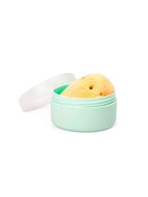 Spugna Marina Naturale Neonato con Contenitore Suavinex