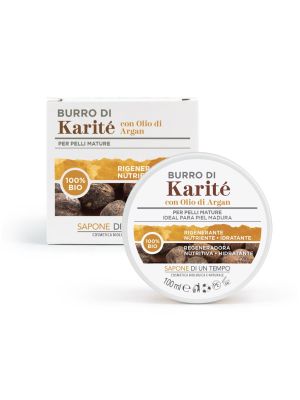 Burro di Karitè con Olio di Argan 100 ml Sapone di un Tempo