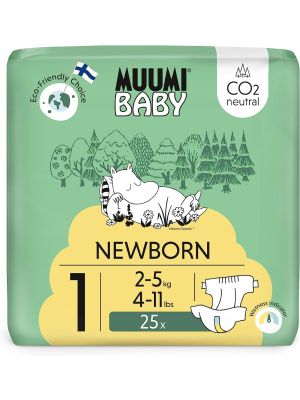 Pannolini Taglia 1 Newborn 2/5 Kg Muumi Baby