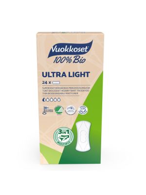 Salvaslip Ultra Light 24 pz Biodegradabile Vuokkoset