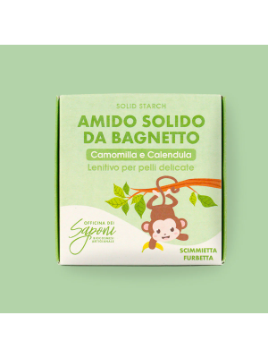 Amido Solido da Bagnetto Camomilla e Calendula 9x10 gr Officina dei Saponi