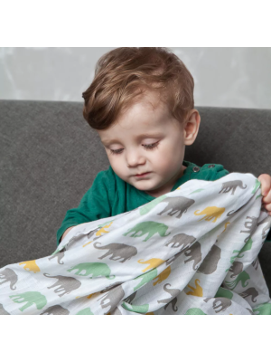 Mussola Swaddle 3 pz Cotone Biologico 70X70 cm GrunSpecht