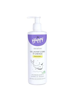 Bagnetto Gel Corpo e Capelli Sensitive 400 ml Happy