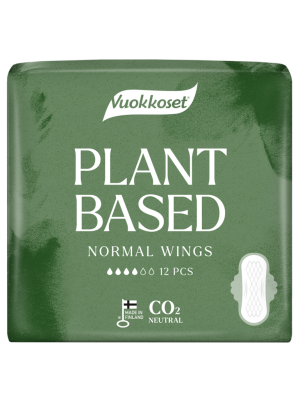 Assorbenti Giorno con Ali a Base Vegetale 12 pz Vuokkoset