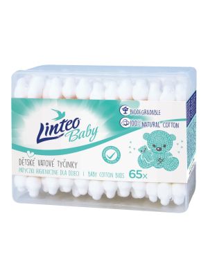 Cotton Fioc Baby Protezione Timpano 65 pz Linteo