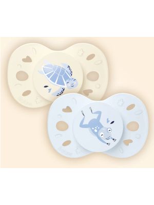 Set 2 ciuccio anatomico 6/18 mesi Biolane