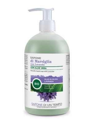 Sapone di Marsiglia con Lavanda 500 ml Sapone di un Tempo