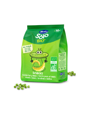 Snack Piselli e Mais Biologici Hero Bio