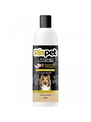 Shampoo e Conditioner per Cani a pelo lungo 370 ml Rispet