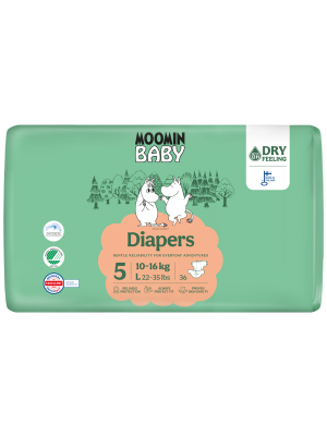 pannolini Muumi Baby taglia 5 10/16 kg