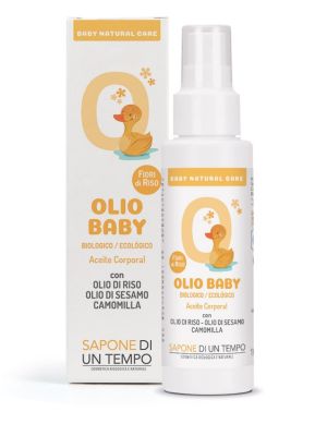 Olio Corpo Baby ai Fiori di Riso 100 ml Sapone di un Tempo