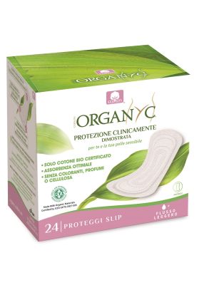 proteggislip femminile giorno in cotone organico Organyc