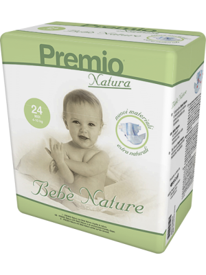 pannolino ecologico bebè natura midi 4/10 kg