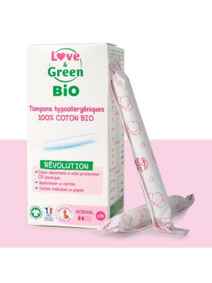 tamponi con applicatore cotone bio Love&Green