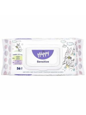 Salviette Sensitive Con Aloe Vera Happy