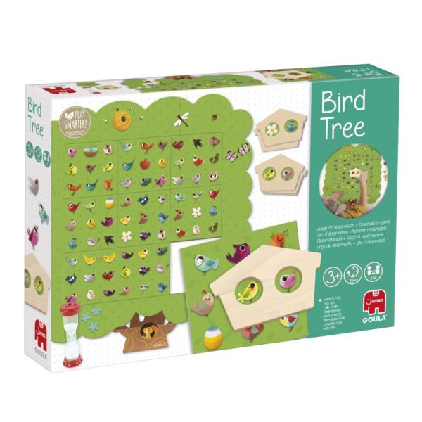 Goula Birds Tree Giochi educativi per bambini Gioco di osservazione +3 anni