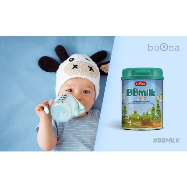 Latte In Polvere Biologico BBmilk 0-12 Mesi - Nuova Formula Arricchita, 800g - Foto 8