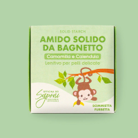Amido Solido da Bagnetto Camomilla e Calendula 90 gr Officina dei Saponi