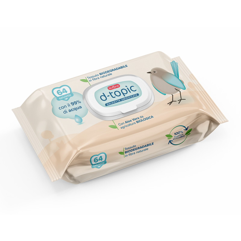 Chicco Salviette Salviettine Neonati Nathia 12 Confezioni X72 - Ingredienti BIO, No Parabeni, Per Pelli Sensibili Salviette Bambini - 9