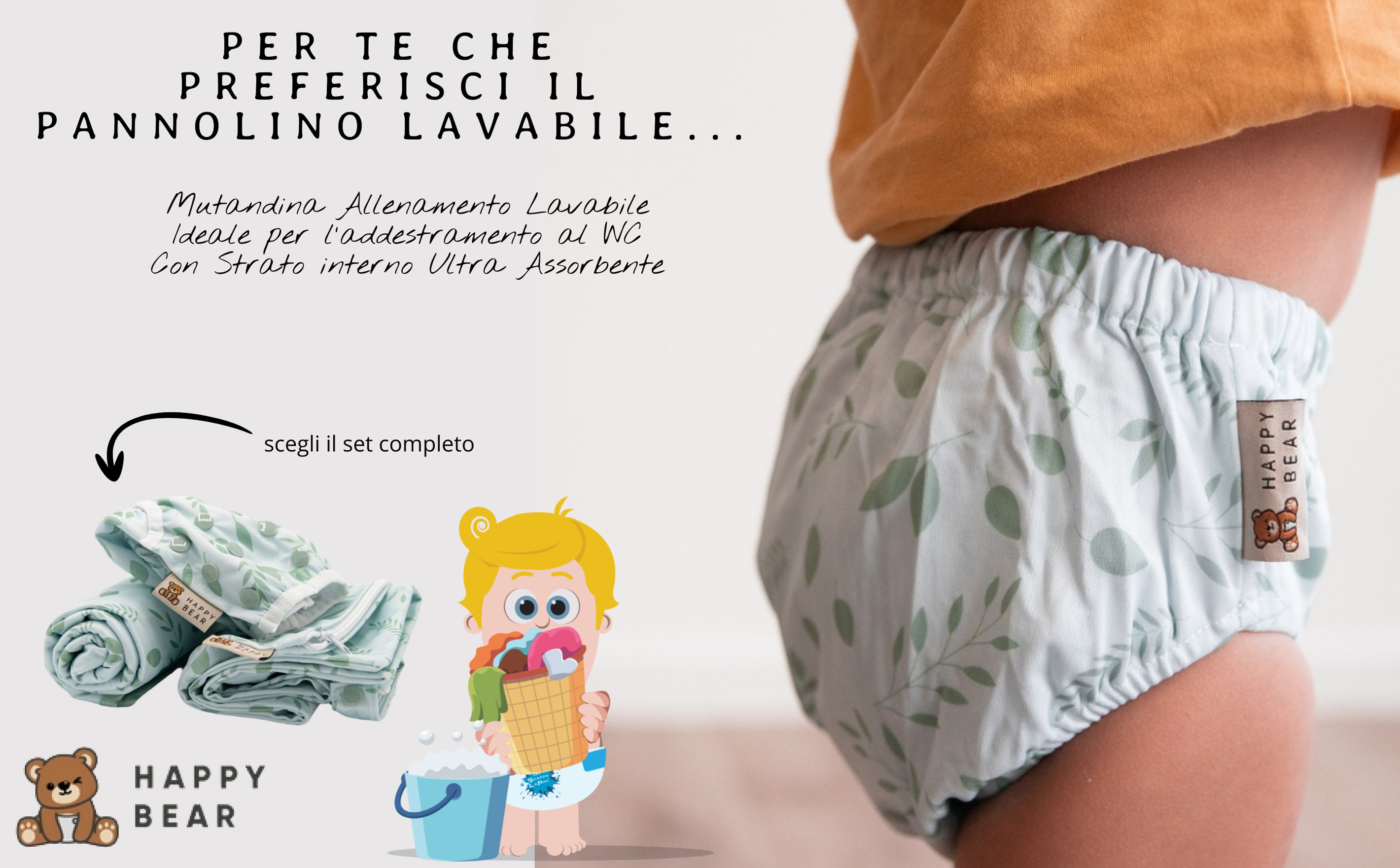 Pannolini Ecologici Miscappalapipi