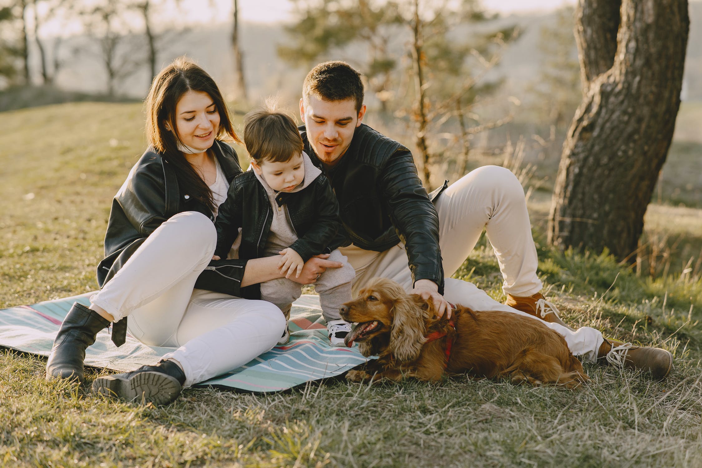 Mamma, papà....attenti al cane!
