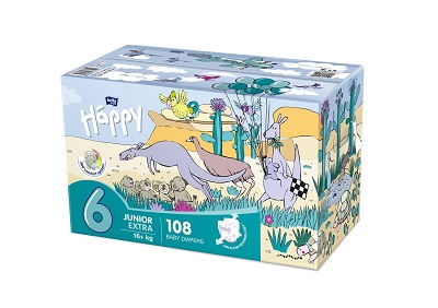 big pack pannolini happy taglia 6