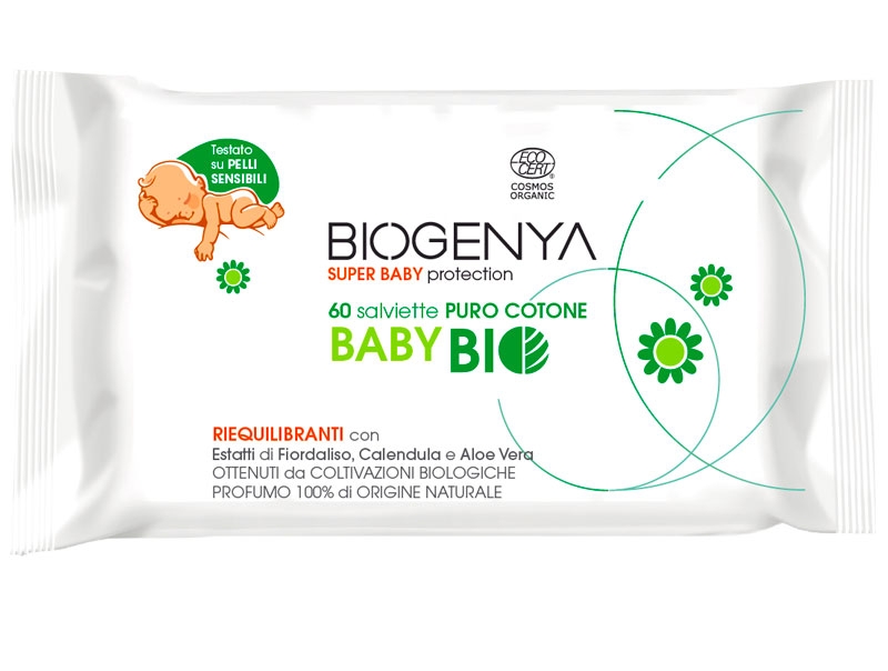 salviette baby biogenya biodegradabili
