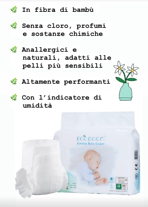 ecoboom pannolino in bambù