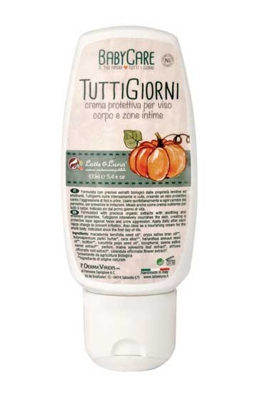 crema viso corpo pannolino