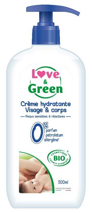 crema viso corpo bio love green